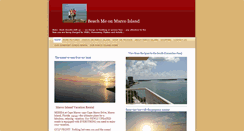 Desktop Screenshot of beachmeonmarcoisland.com